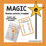 Magic 'e' classroom FREEBIE