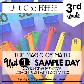 Preview of 3rd Grade Magic of Math FREEBIE:  SAMPLE DAY