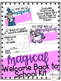 Magical Back to School Kit {Postcards & Door Decor)