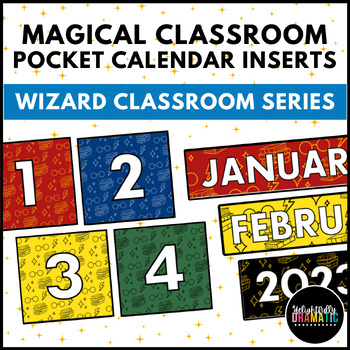 Free Printable 2023 Wizard Magic Harry Potter-Themed Calendar