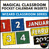 Magical Classroom Decor | Pocket Chart Calendar Printable,