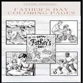 Magical Moments - Father's Day Coloring Pages