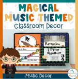 Magical Music Themed Classroom Decor Bundle