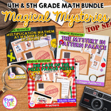 Magical Mysteries Math Bundle 4th-5th Grade