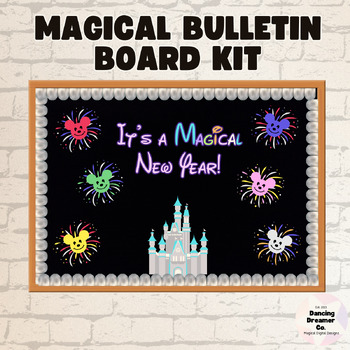 Preview of Magical New Years Bulletin Board Kit