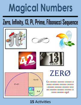 Preview of Magical Numbers - Zero, Infinity, 13, Pi, Prime, Fibonacci Sequence