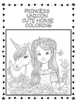 Unicorn Coloring Book For Kids Ages 8-12: Unicorns Colouring Pages For  Girls - Cute Magical Horses (Paperback)