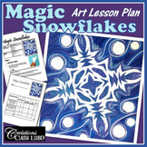 Magical Snowflake : Winter Art Activity and Lesson for Kids