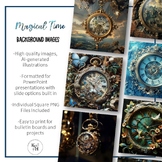 Magical Time Vintage Stopwatch Images for Presentation Sli