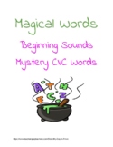 Magical Words-- CVC mystery words