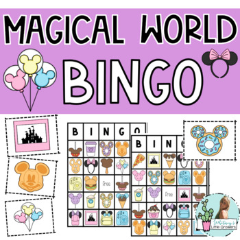 Preview of Disney Magical World Bingo Game! 30 Bingo Cards