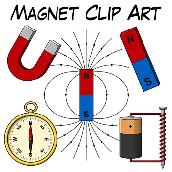 magnetic compass clip art