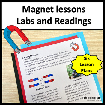 Preview of Magnet Lessons and Magnetic Fields & Cause and Effect