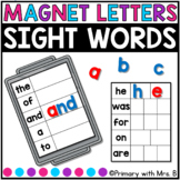 Magnet Letters Activity | Sight Words Literacy Center | Spelling