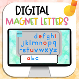 Magnet Letters Distance Learning for Jamboard™