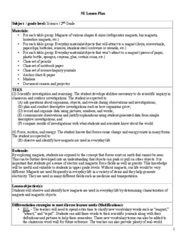 Magnet Madness Science Inquiry 5e Lesson Plan By Mrs Burk S Backpack