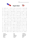 Magnet Mania!  Word Search -- Essential Vocabulary!