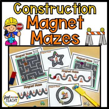 Magnet Tile Task Cards - Composing 2D Shapes