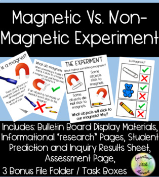 Preview of Magnet Science Mini - Unit for Special Education