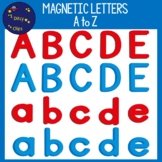 Magnetic Alphabet Letters Clipart