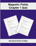 Magnetic Fields Chapter 1 Quiz Middle School Science 