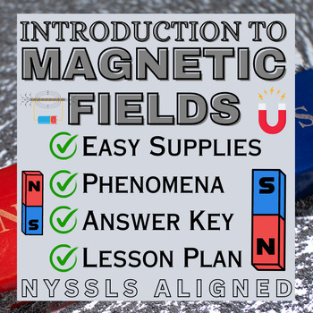 Preview of Magnetic Fields Exploration Activity | NYSSLS Aligned Science Lesson