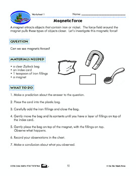Fishing For Magnets Lesson Plan, PDF, Magnetism