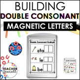 Final Double Consonants Magnetic Letter Activities FF, LL,