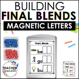 Final Consonant Blends Magnetic Letter Activities