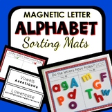 Magnetic Letter Alphabet Sorting Mats for Preschool and Ki
