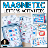 Magnetic Letters Activities for Word Work with Cookie Sheets
