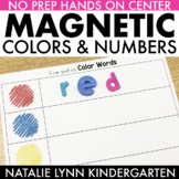 Magnetic Letters Color and Number Words