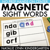 Magnetic Letters Sight Word Center | Mixed Up Sight Words 