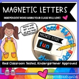 Magnetic Letters .  Spelling or Sight Word Work for ANY Wo
