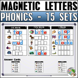 Magnetic Letters Word Work (15 Sets) Bundle 1
