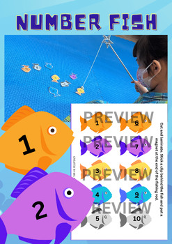 Preview of Magnetic Number Fish