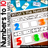 Magnetic Number Mats Kindergarten Math: Numbers to 10