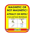 Magnetic Objects & Repel or Attract Cut and Paste assessme