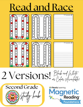 Preview of Magnetic Reading Foundations Read and Race Unit 1 Week 1 **FREEBIE**