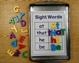 Cookie Sheet Magnetic Sight Words Fry Words 1