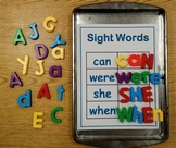 Cookie Sheet Magnetic Sight Words Fry Words 2