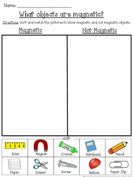 33 Magnet Worksheet For Kindergarten - Free Worksheet Spreadsheet