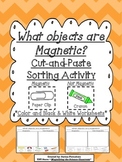 Magnetic and Not Magnetic Cut and Paste Sorting Activity