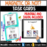 Magnetic of Non-Magnetic | Science Task Cards | Boom Cards