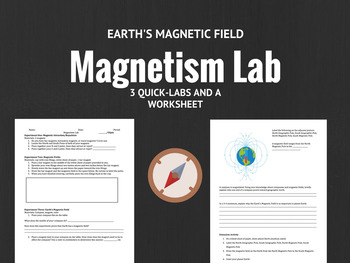 Preview of Magnetism Lab - Earth's Magnetic Field