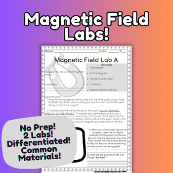 Preview of Magnetism Labs