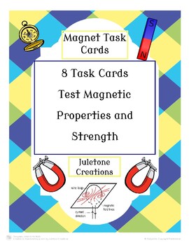 Preview of Magnetism Task Cards