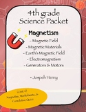 Magnetism Unit - Science Lesson Plan - Worksheets, Powerpo