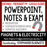 Magnets and Electricity PowerPoint, Notes & Exam - Google Slides