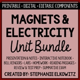 Magnets and Electricity Unit Bundle | Printable, Digital &